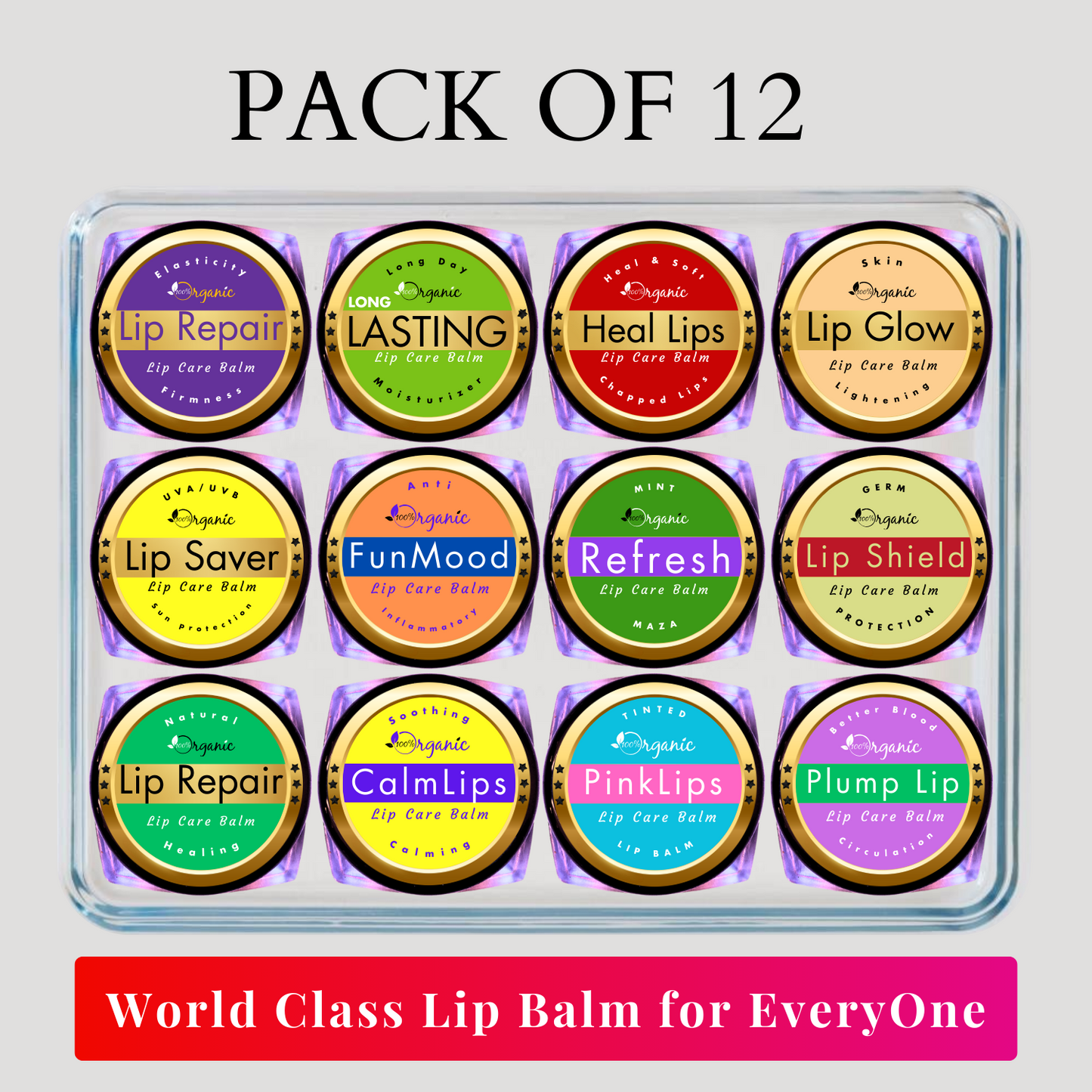 Lip Balm Brands - Health Benefit Pack (15 Grams)