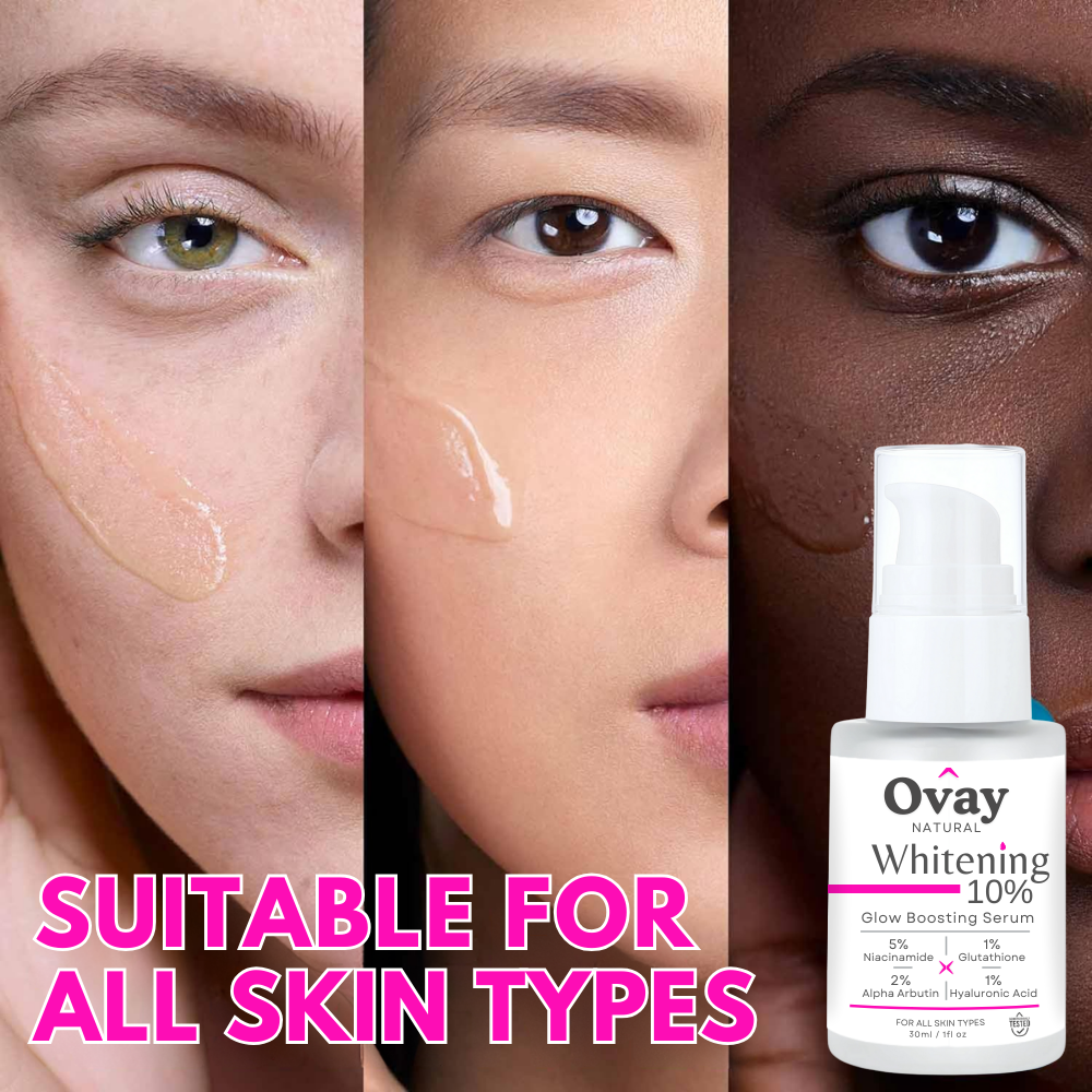Ovay Natural Whitening 10% Serum – Brighten & Even Skin Tone Naturally 30ML