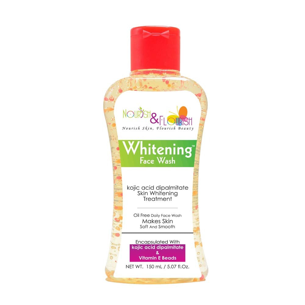 Nourish Flourish Whitening Face Wash Kojic Dipalmitate