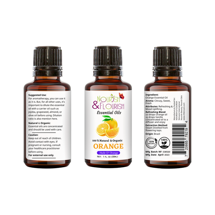 Orange Essential Oil Blends