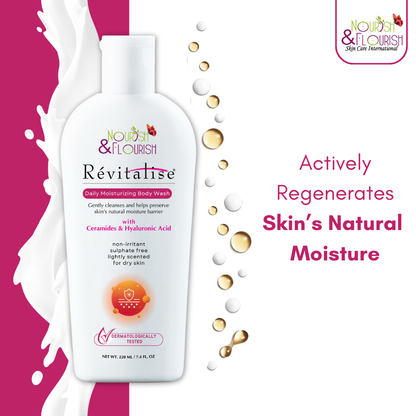 Revitalize Moisturizer Body Wash – Hydrating & Nourishing Cleanser for Soft, Smooth Skin
