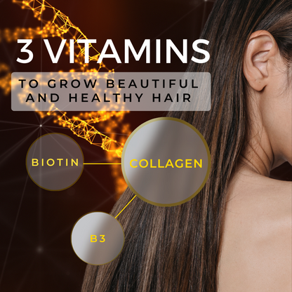شامپو N&amp;F Biotin &amp; Collagen - شامپو تزریقی بیوتین و کلاژن با ویتامین B3 - شامپو بیوتین و کلاژن در پاکستان برای موهای مردانه و زنانه 500ML