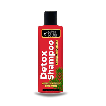 شامبو ديتوكس - شامبو تنشيط وإنعاش الشعر وفروة الرأس مع مستخلصات إكليل الجبل والأوكالبتوس
