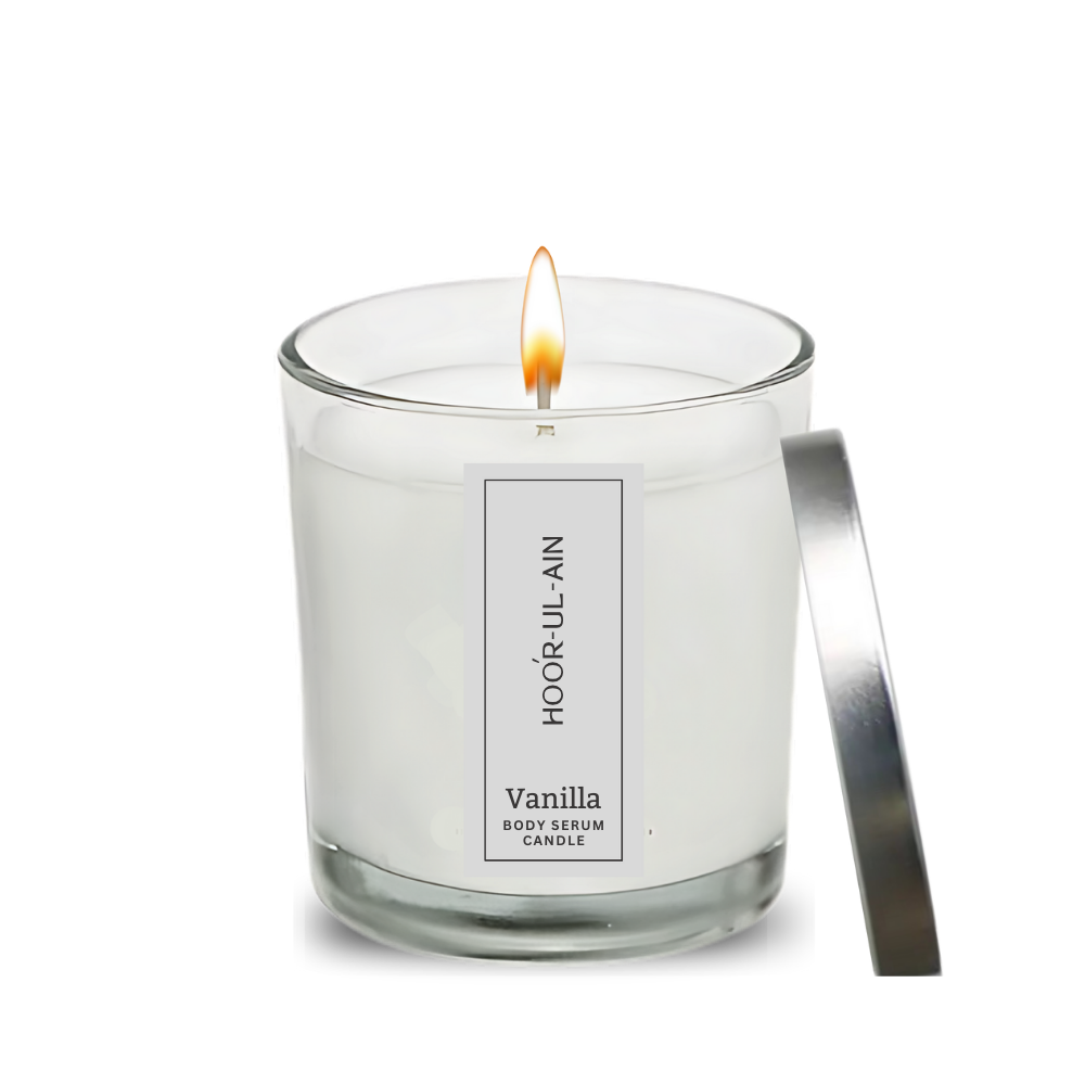 Body Serum Candles - Candles Botanical Oil - 100% Soy Wax & Essential Oil Infused (Medium Container)