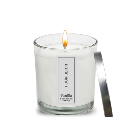 Body Serum Candles - Candles Botanical Oil - 100% Soy Wax & Essential Oil Infused (Medium Container)