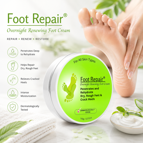 Foot Repair® Overnight Renewing Foot Cream