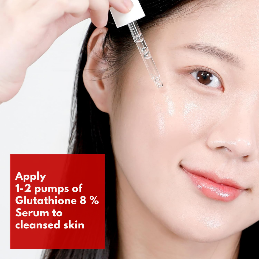 Ovay Natural Glutathione 8% Serum – Advanced Brightening & Antioxidant Care 30ML