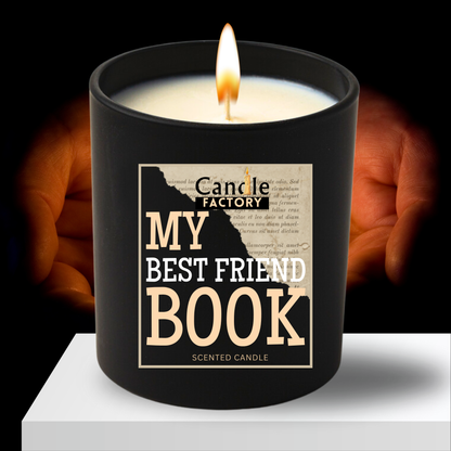 Book Lover Candle | LIBRARY Mood - Old Town - 100% Natural Soy Candle