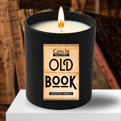 Book Lover Candle | LIBRARY Mood - Old Town - 100% Natural Soy Candle