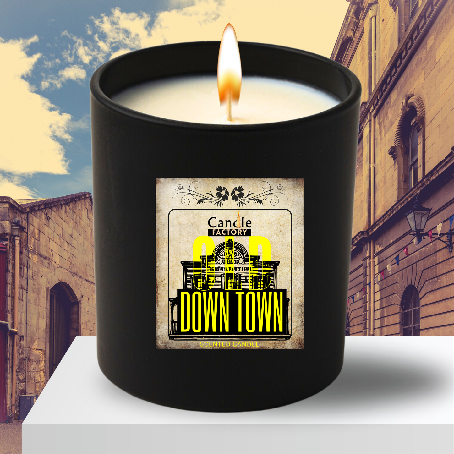 Book Lover Candle | LIBRARY Mood - Old Town - 100% Natural Soy Candle