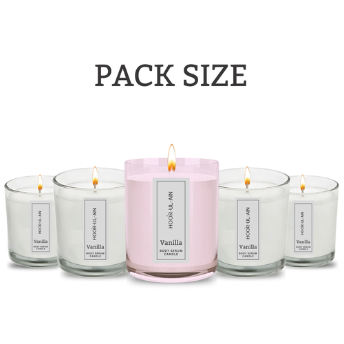 شمع سرم بدن - روغن گیاهی شمع - 100% موم سویا و اسانس تزریقی