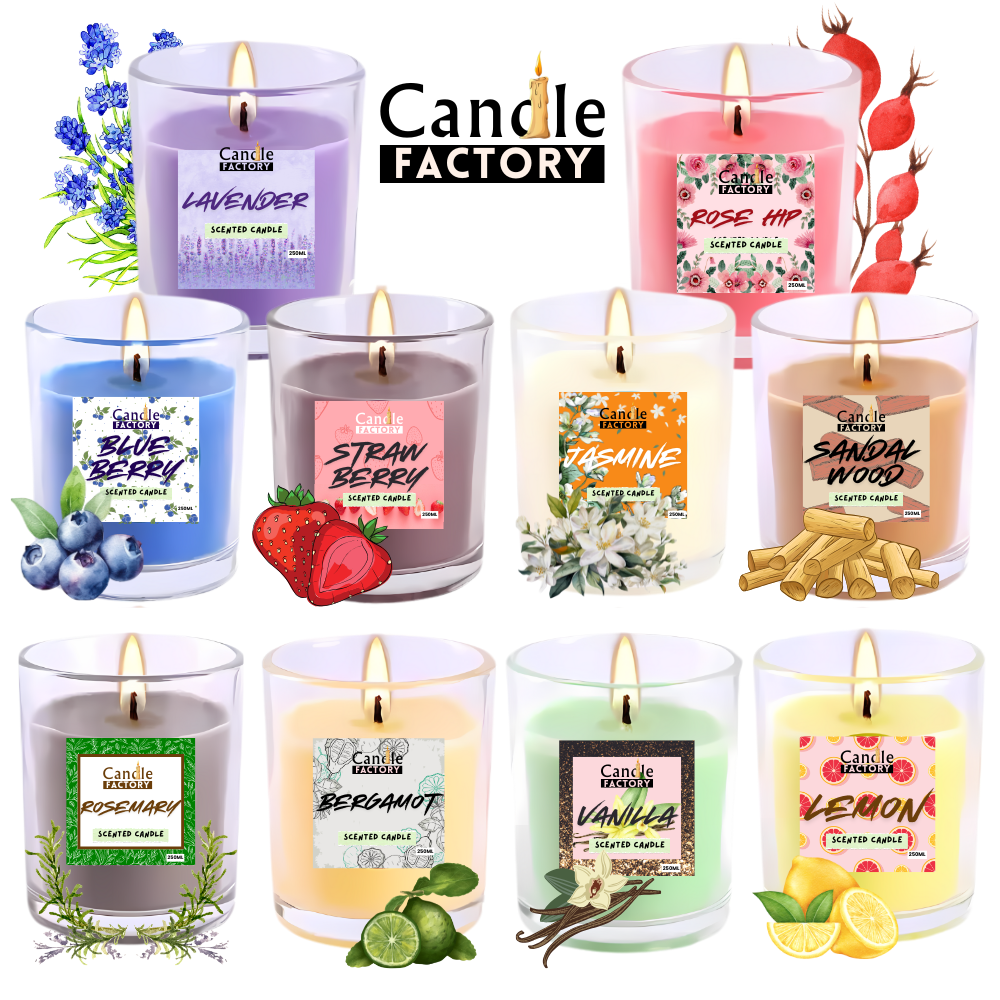 Scented Candle Most Selling - Worlds Favorite - (PARRAFIN WAX)