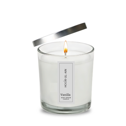 Body Serum Candles - Candles Botanical Oil - 100% Soy Wax & Essential Oil Infused (Small Container)
