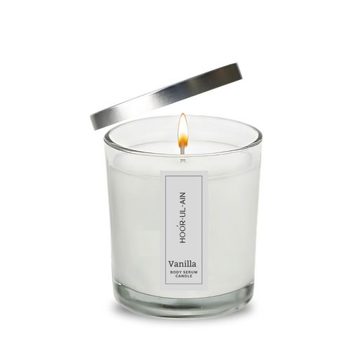 شمع سرم بدن - روغن گیاهی شمع - 100% موم سویا و اسانس تزریقی