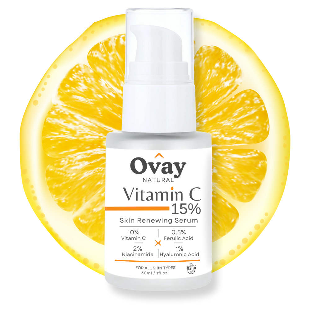 Ovay Natural Vitamin C 15% Serum – Brighten, Firm & Protect Your Skin 30ML