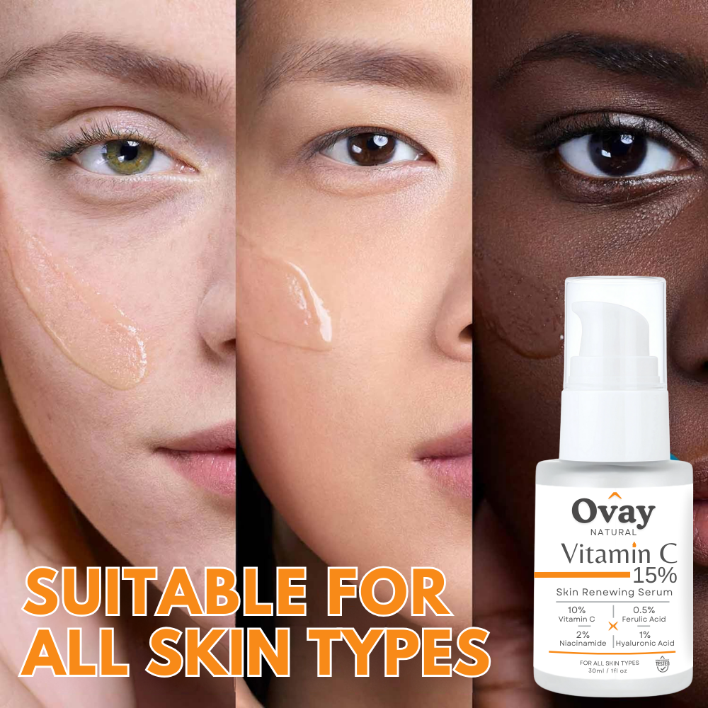 Ovay Natural Vitamin C 15% Serum – Brighten, Firm & Protect Your Skin 30ML