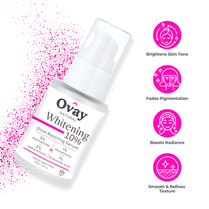 Ovay Natural Whitening 10% Serum – Brighten & Even Skin Tone Naturally 30ML
