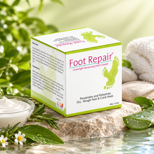 Foot Repair Cream - Cracked Heels - Callus Removal - Baby like Soft Feets