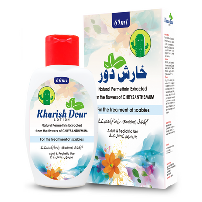 Kharish Dour (Scabies Lotion) Lotion for Scabies, Head Louse