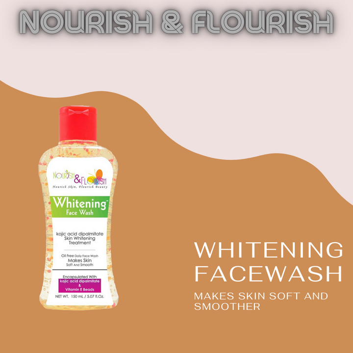 Facewash with kojic dipalmitate